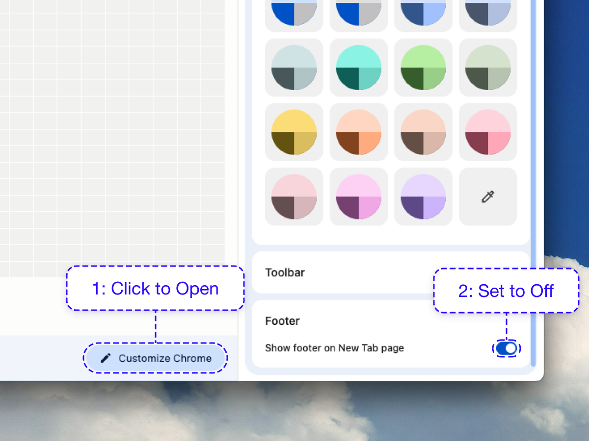 Customize Chrome settings